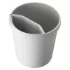Šiukšliadėžė Helit H6105882 18 L apvali plastikinė pilka