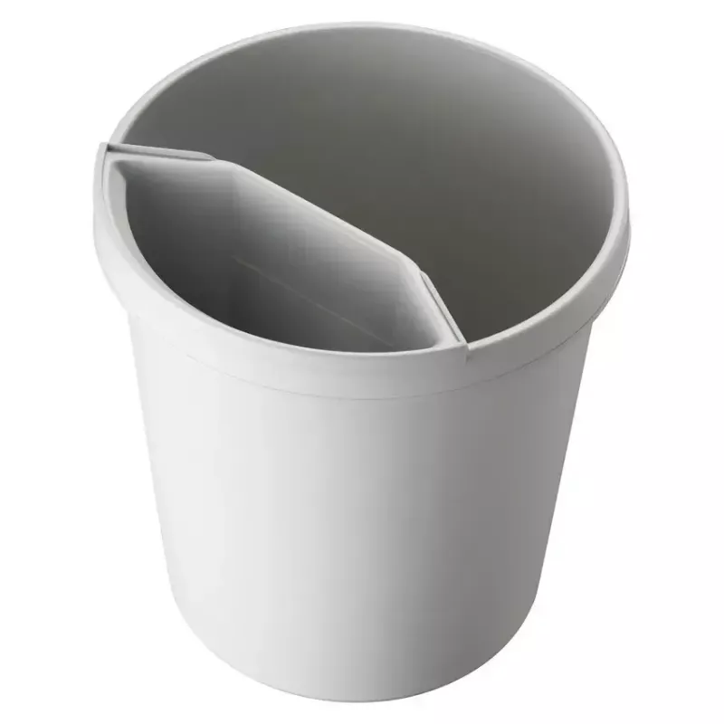 Šiukšliadėžė Helit H6105882 18 L apvali plastikinė pilka