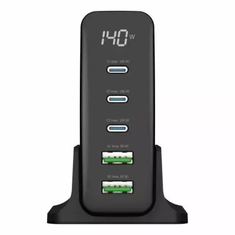 Vidinis įkroviklis Ansmann DC5140PD Universal Juodas USB Greitas Įkrovimas