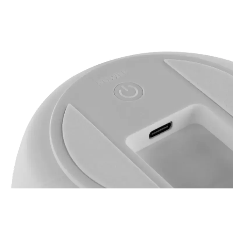 Stalinė lempa ANSMANN baby night-light 1800-0092, balta LED 0,2 W, Li-Ion baterija