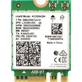 Tinklo adapteris INTEL Wireless‑6 AX201 M.2 2230 (CNVi) non‑vPro