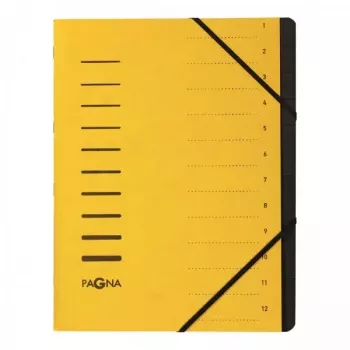 Pagna Tab Index A4 40059-05 geltonas