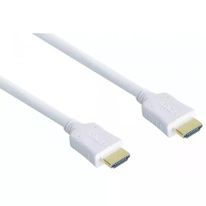 HDMI kabelis Alcasa 1 m HDMI A tipo standartinis baltas