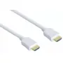 HDMI kabelis Alcasa 1 m HDMI A tipo standartinis baltas
