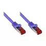 Tinklo laidas Alcasa 50m Cat6 Violet S/FTP