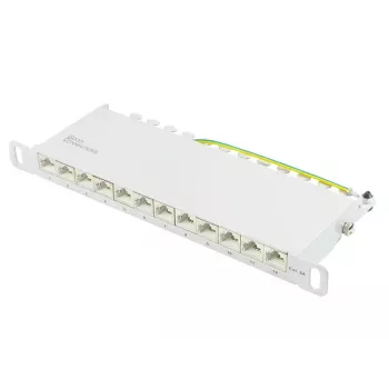 Patch panelė Alcasa GC-N0132 12 prievadų 10 Gigabit Ethernet 0,5U