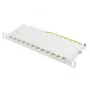 Patch panelė Alcasa GC-N0132 12 prievadų 10 Gigabit Ethernet 0,5U