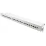 Patch Panel Alcasa GC-N0146 0.5U 24 prievadų RJ-45 Cat6a 10 Gigabit Ethernet