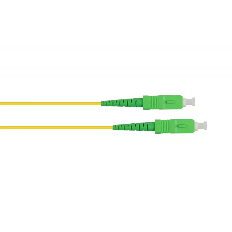 Skaidulinis optinis kabelis Alcasa LW-S905SASA 5 m SC FTTH geltonas