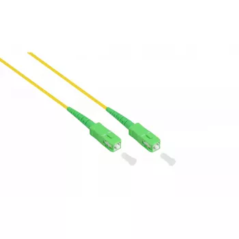 Skaidulinis optinis kabelis Alcasa LW-S905SASA 5 m SC FTTH geltonas
