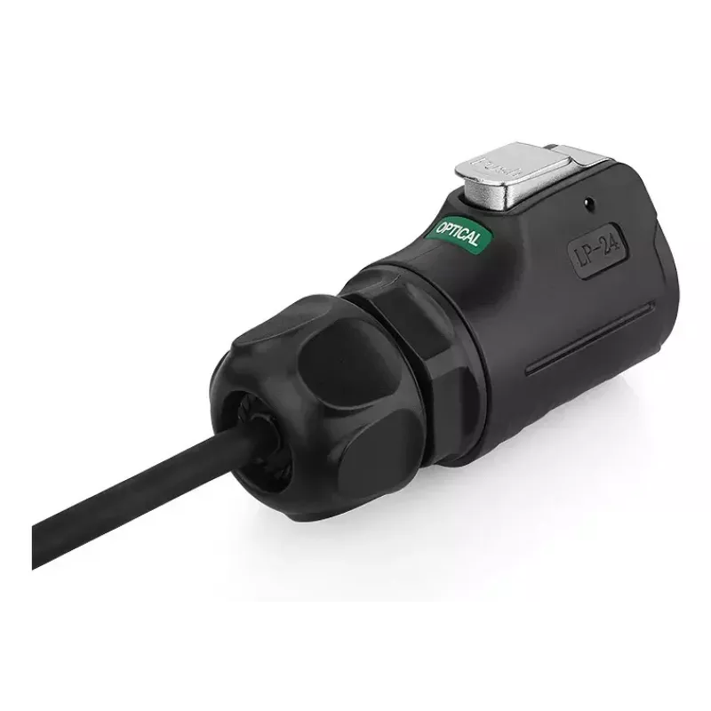 Alcasa S1 IC01-24F01 LC Black 3m tiesus jungiklis