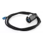 Alcasa S1 IC01-24F01 LC Black 3m tiesus jungiklis