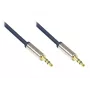 Garso kabelis Alcasa GC-M0043 5m 3,5mm mėlynas