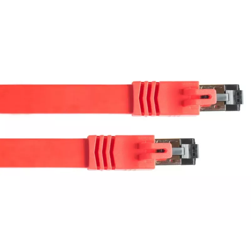 Tinklo laidas Alcasa 8080-F150R Raudonas 15m Cat8.1 U/FTP