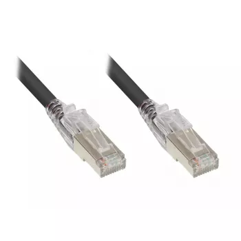Tinklo laidas Alcasa 8060-HV200S Juodas 20 m Cat6a S/FTP