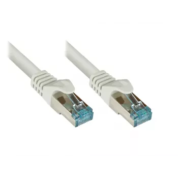 Tinklo kabelis Alcasa 8064-H500 50m Cat6a S/FTP Pilkas