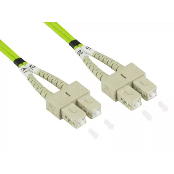 Skaidulinis optinis kabelis Alcasa LW-820SC5 20 m SC žalias