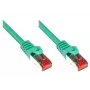 Tinklo laidas Alcasa 40m Cat6 S/FTP Žalias