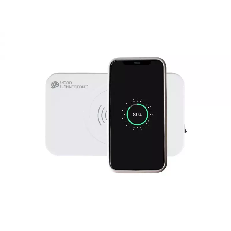 Universalus belaidis ir laidinis greitasis kroviklis Alcasa PCA-D005W, 60 W, baltas