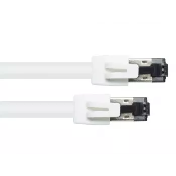 Tinklo laidas Alcasa 8080-050W baltas 5 m Cat8.1 S/FTP