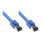 Tinklo kabelis Alcasa 8080-075B Mėlynas 7,5m Cat8.1 S/FTP