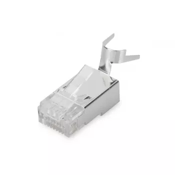 Digitus CAT 6A modulinis kištukas apvaliam kabeliui ekranuotas 100 vnt RJ-45 vyriškas