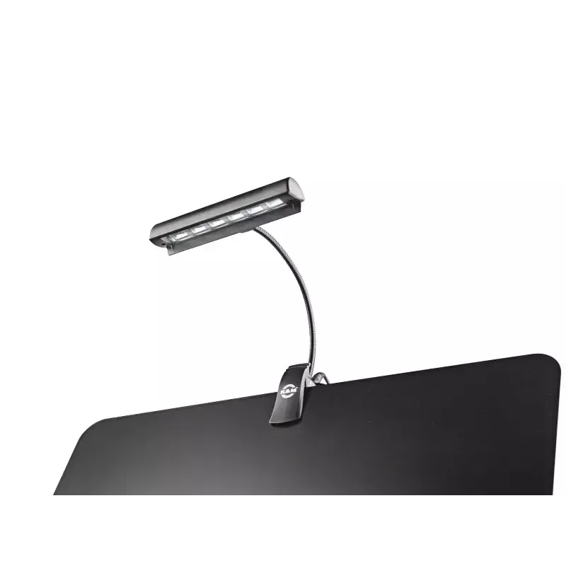 Šviestuvas natoms König & Meyer 12248-000-55 LED baterija/maitinimas juodas