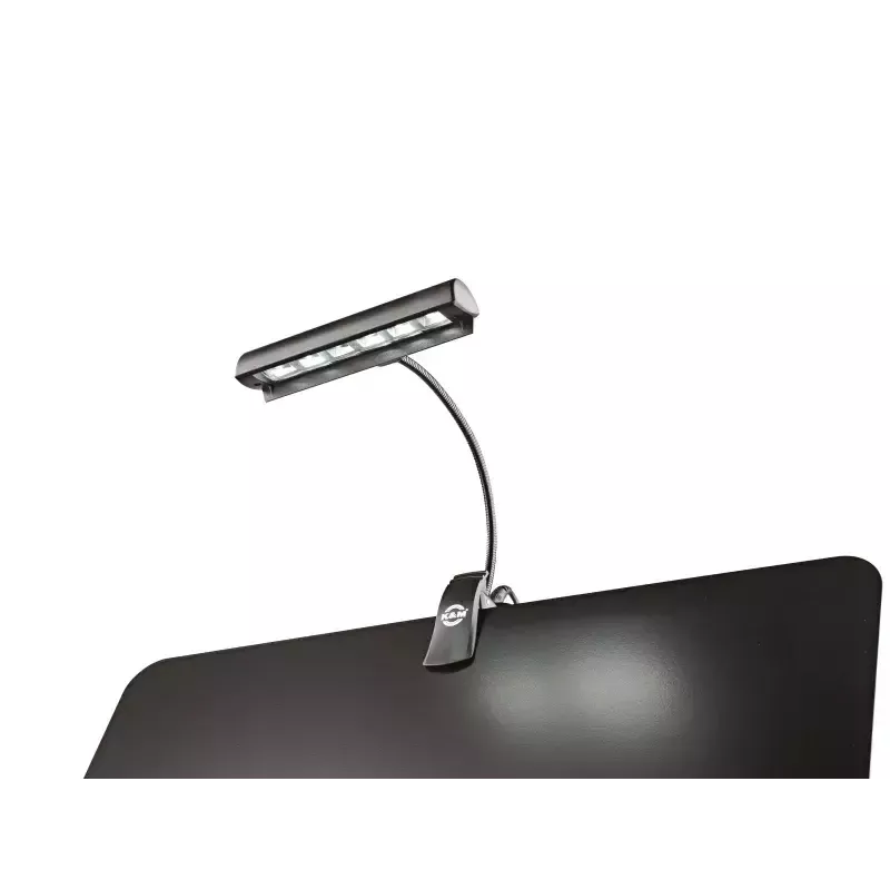 Šviestuvas natoms König & Meyer 12248-000-55 LED baterija/maitinimas juodas