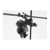 Laikiklis ausinėms König & Meyer 16085 aliuminis plienas juodas