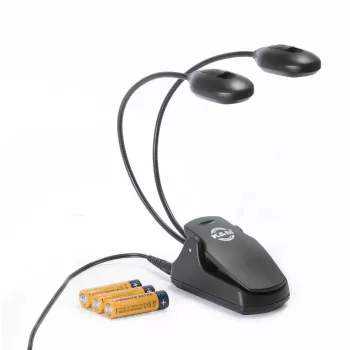 LED šviestuvas su dviem galvutėmis km König & Meyer 12270-000-55
