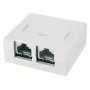RJ-45 kištukinis lizdas Telegärtner J00023A0056 baltas