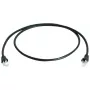 Tinklo laidas Telegärtner Cat.7 MP8 FS 600 LSZH 10,0 m juodas