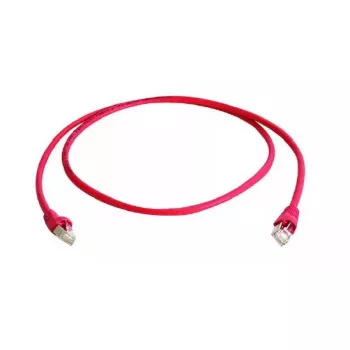 Tinklo kabelis Telegärtner RJ45 15m Cat6a S/FTP raudonas