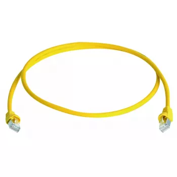 Tinklo kabelis Telegärtner L00001A0092 1,5 m Cat6a S/FTP geltonas
