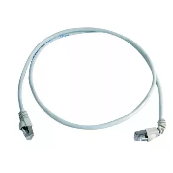 Tinklo laidas Telegärtner Cat.7 MP8 FS 600 LSZH 1,0 m 1x90 laipsnių pilkas