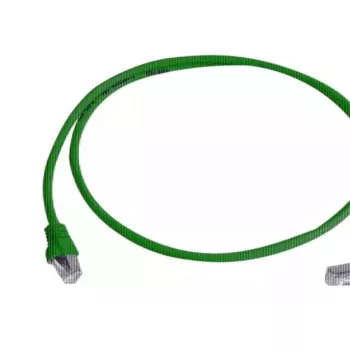 Tinklo kabelis Telegärtner Cat.7 MP8 FS 600 LSZH 0,5 m žalias