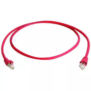 Tinklo jungiamasis laidas Telegaertner MP8 FS 500 LSZH Cat6a 0,25 m Raudonas SF/UTP (S-FTP) RJ45–RJ45