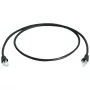 Telegaertner MP8 FS 500 LSZH 0,25 m Cat6a SF/UTP RJ-45 tinklo laidas – juodas