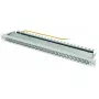 Patch panel Telegärtner J02023A0052, 24 prievadai, ekranuotas RJ45, šviesiai pilkas
