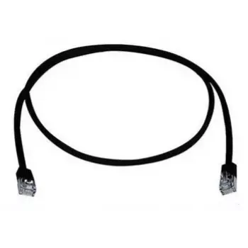 Tinklo kabelis Telegärtner MP8 FS 100-2.0 Juodas 2m Cat5e F/UTP