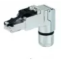 RJ45 laidų jungtis Telegärtner J00026A4000 juodas nerūdijantis plienas