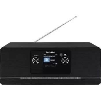 Stalinis skaitmeninis radijo imtuvas TECHNISAT DigitRadio 372 CD BT juodas su CD grotuvu ir Bluetooth