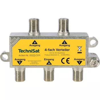 Skirstytuvas TechniSat 0022/3111 75 Ω 5–2400 MHz