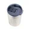 Termo espresso puodelis TROIKA ESPRESSO DOPPIO 160 ml sidabrinis nerūdijantis plienas