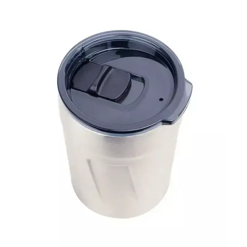 Termo espresso puodelis TROIKA ESPRESSO DOPPIO 160 ml sidabrinis nerūdijantis plienas