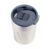 Termo espresso puodelis TROIKA ESPRESSO DOPPIO 160 ml sidabrinis nerūdijantis plienas