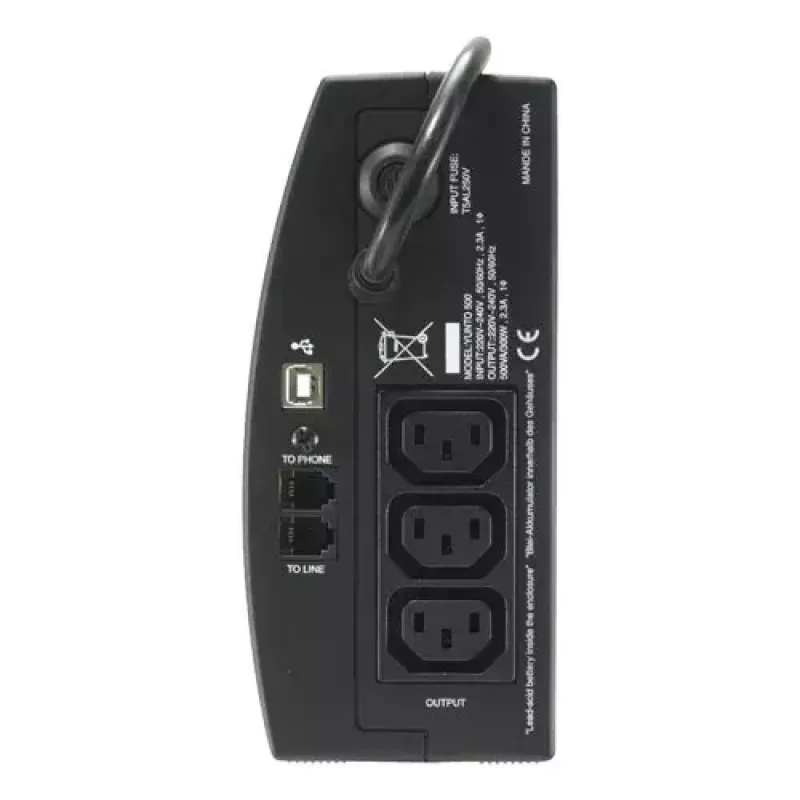 Nepertraukiamo maitinimo šaltinis ONLINE USV-Systeme YUNTO 800 0.8 kVA