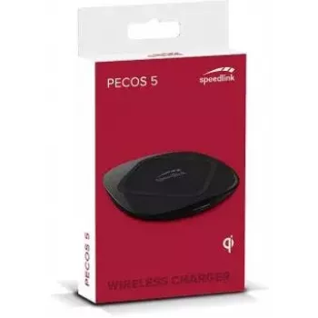 Automobilinis įkroviklis Speedlink SL-690400-BK, belaidis ir USB, juodas