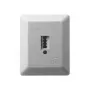 TAE 6 F+N AP sieninis telekomunikacinis lizdas ZE Kommunikationstechnik 1-672.01.5.00