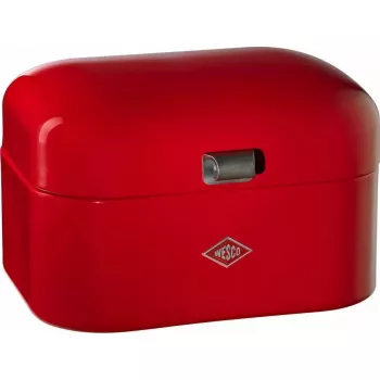 Metalinis šiukšlių konteineris Wesco Single Grandy Red 112800 – vieno skyriaus virtuvės kibirėlis